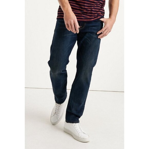 Lucky Brand 121 Slim Straight Dark Wash Jeans 32 X 30 - Picture 1 of 4